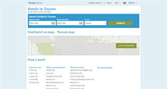 Desktop Screenshot of hotelsintucsonarizona.com