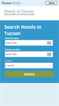 Mobile Screenshot of hotelsintucsonarizona.com